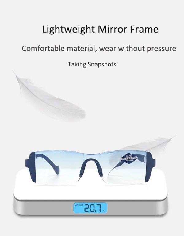 Men's Smart Reading Glasses - Photochromic & Self-Adjusting - Image 5