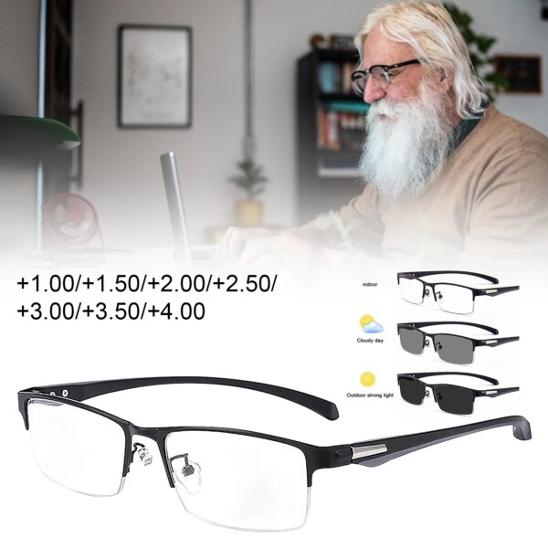 TR90 Half-Frame Progressive Reading Glasses - Image 4