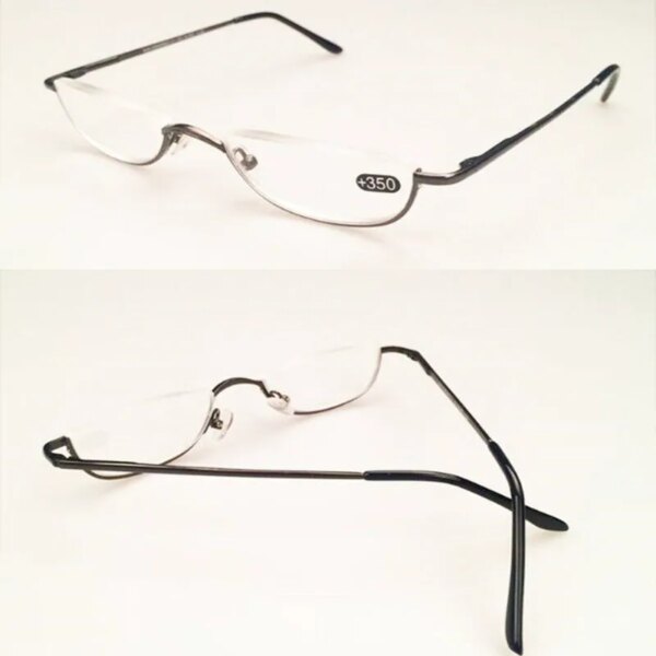 Clear Lens Reading Glasses - Red Frame - Image 4