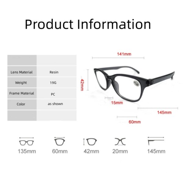 Klassnum Stylish Presbyopia Glasses for Men & Women - Image 3