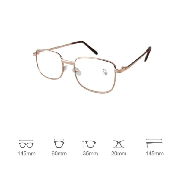 Klassnum Men's Presbyopia Glasses - +1.0 to +4.0 - Image 4