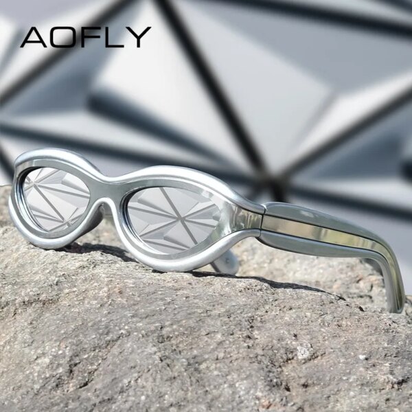 AOFLY Retro Sunglasses with UV400 Protection: Vintage & Punk Influence