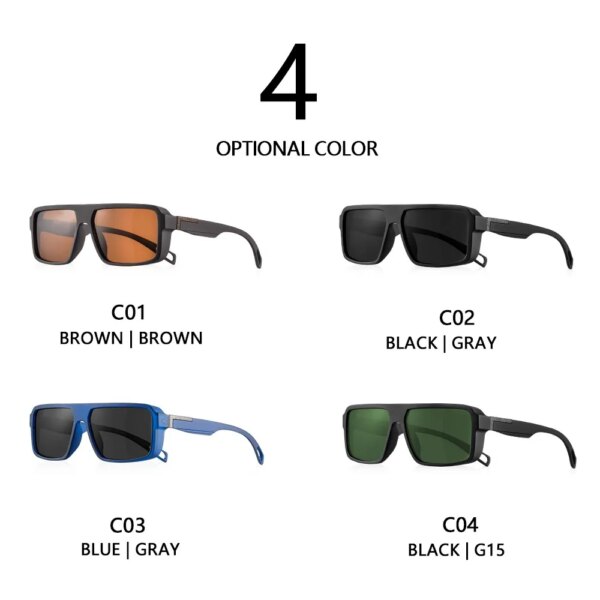 AOFLY Anti-Glare Polarized Sunglasses for Outdoor Sports & Driving - Image 5