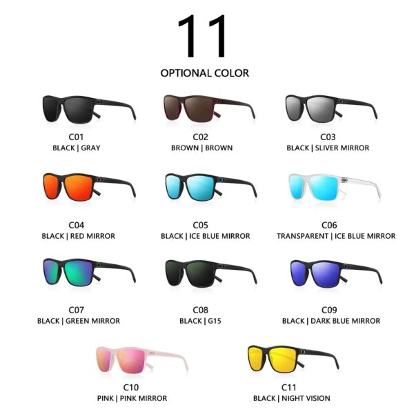 AOFLY Lightweight Sunglasses for Driving, Fishing, & Golf - Image 5