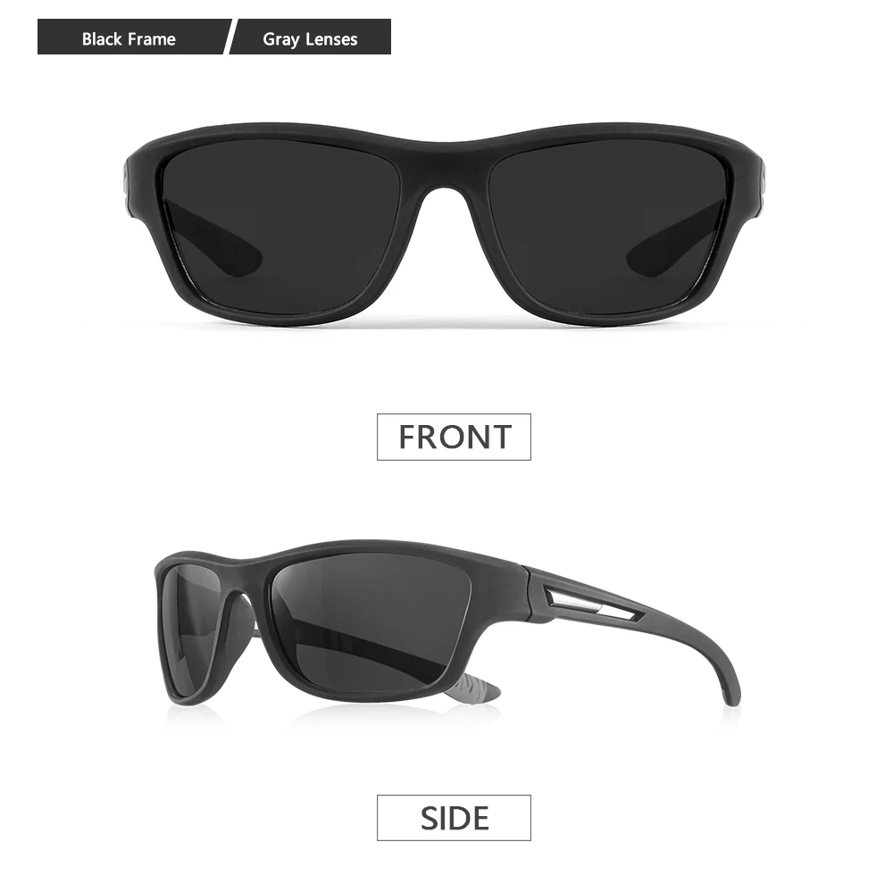 AOFLY Sports Sunglasses for Men Fashion Comfortable Wear Square Sun Glasses Male Light Weight Eyewear Accessory with Origina