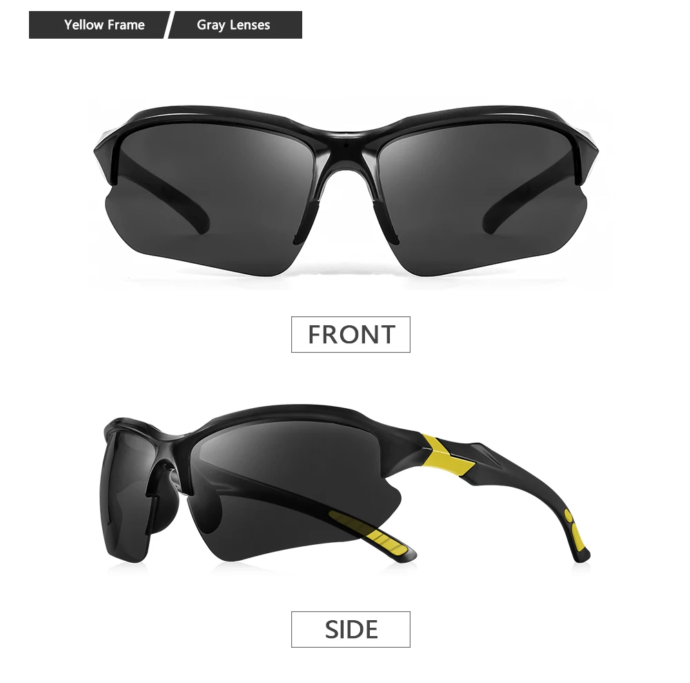 AOFLY Outdoor Sports Sunglasses Men Driving Cycling Climbing Skiing Fishing Vintage Sun Glasses Male UV400 Eyewear