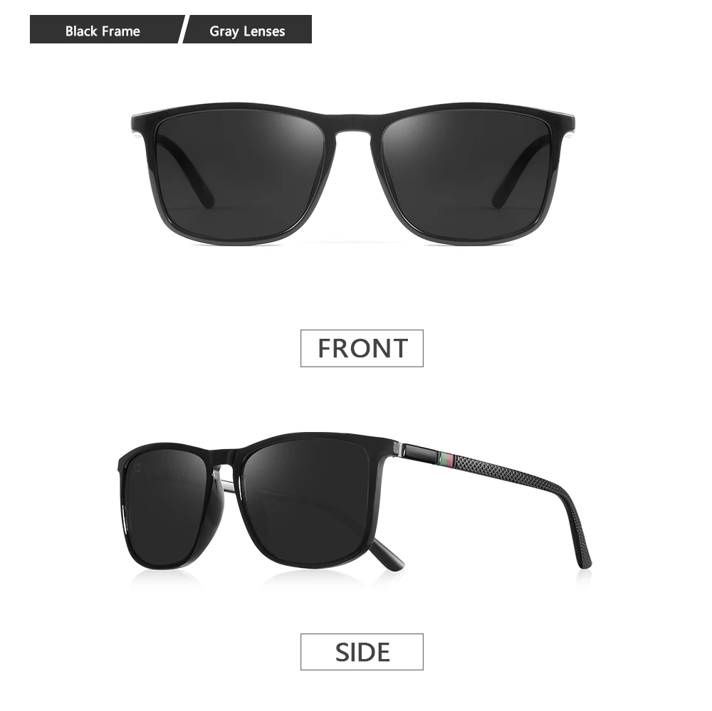 AOFLY Sports Sunglasses for Men Fashion Comfortable Wear Square Mirror Sun Glasses Male Lightweight Eyewear Women UV400