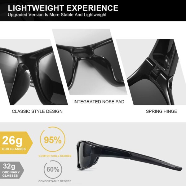 AOFLY Fashionable & Functional Sunglasses for Outdoor Activities - Image 6