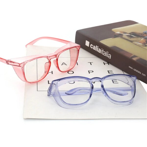 KLASSNUM Sand-proof Manicure Glasses with Side Shields & Blue Light Filtering - Image 4