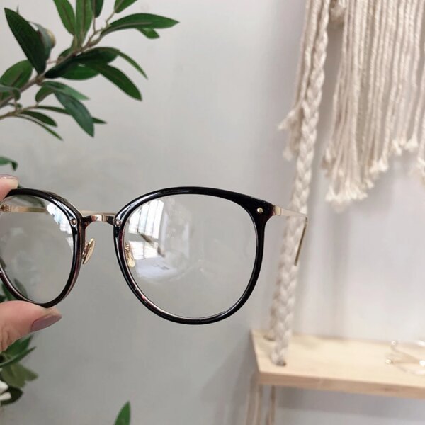 Optical Glasses Frames with Clear Lenses: Round & Oversized - Image 2