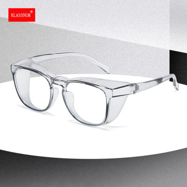 Safety Glasses with Side Shields for Men & Women: Anti-Fog, Dustproof, & UV Protection