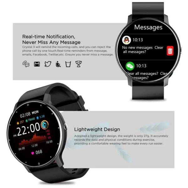 Full Touch Screen Smartwatch - Image 5