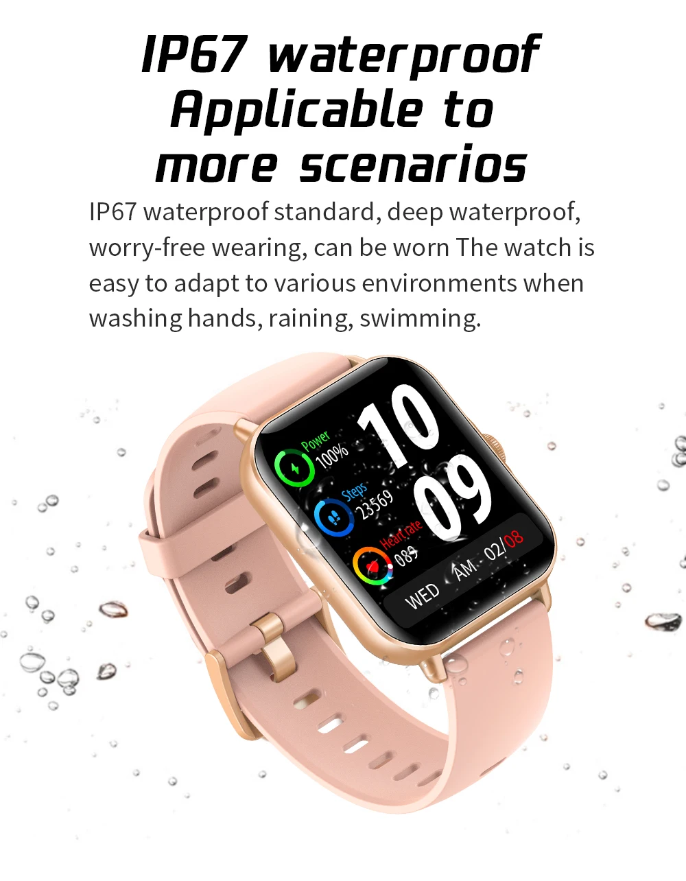 2024 2.01'' Smart Watch Bluetooth Call Play Music Smartwatch Fitness Clock Digital Sports Waterproof Watches for Men Women Phone