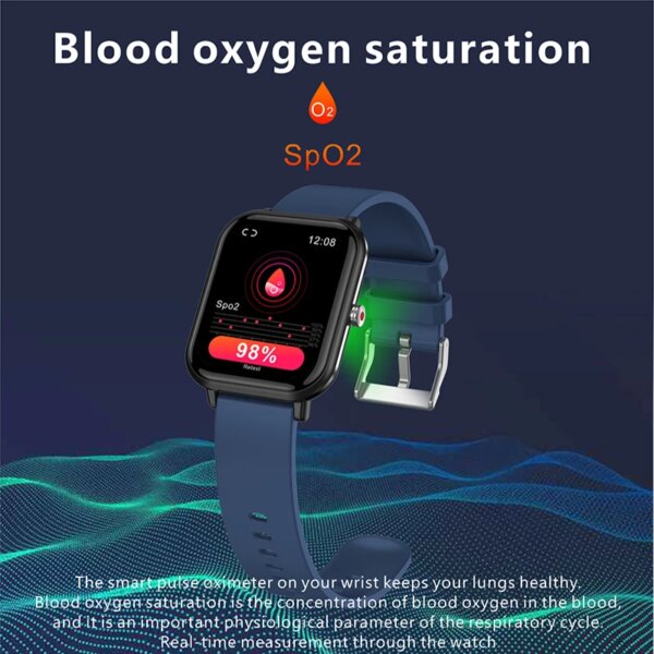 2023 Smartwatch – Body Temp Monitor, Fitness Tracker, Bluetooth, IP68 Waterproof - Image 4