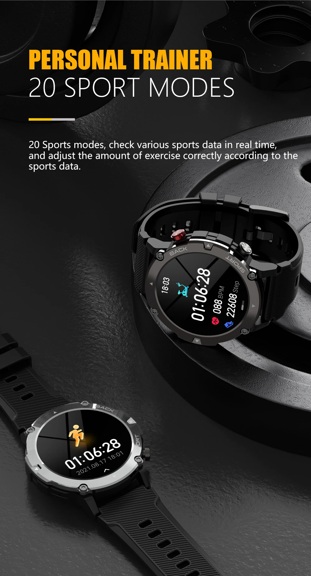 Military C21 Smart Watch Men Bluetooth Call Fitness Tracker 5ATM Waterproof Sport Wrist Smartwatch for iPhone Android Phone 2023