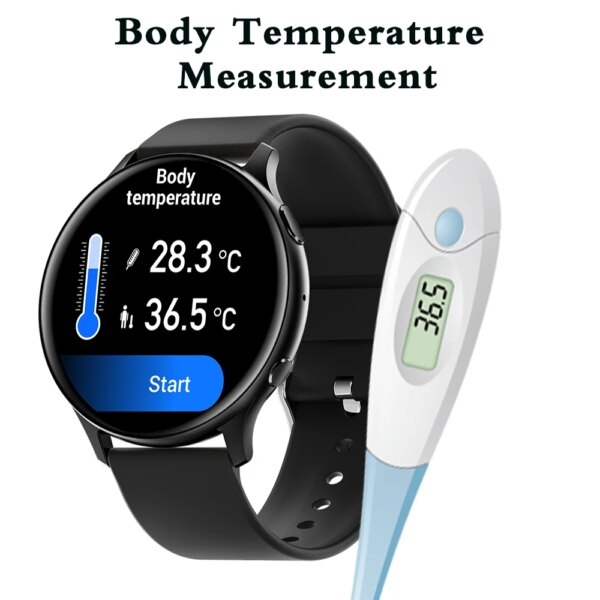 2024 Smartwatch – Bluetooth Call, Body Temp Monitor, Waterproof - Image 2