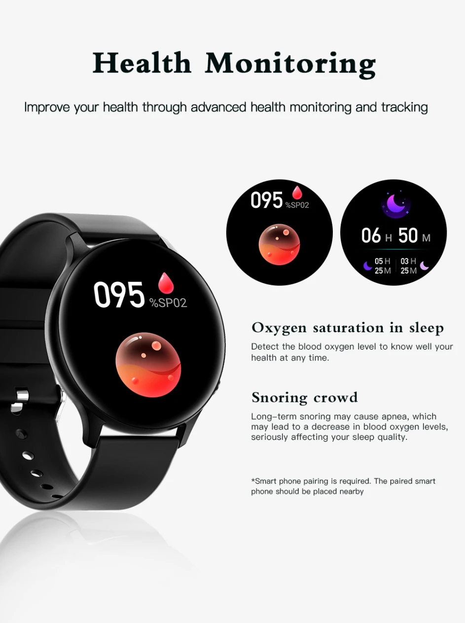 Men Smart Watch Bluetooth Phone Call Women Smartwatch Digital Body Temperature Monitor Sport Waterproof Watches for Android 2024