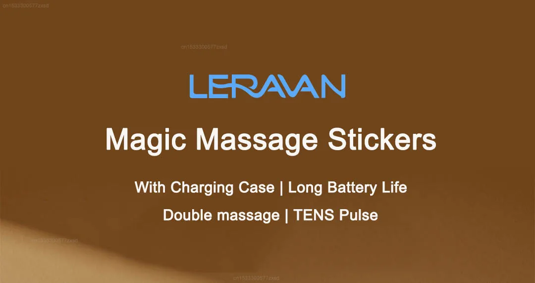 Xiaomi LF Leravan Magic Massage Stickers Relax Throughout The Body Electrical Massage Pad Comfortable Adjustment Massage Fatigue