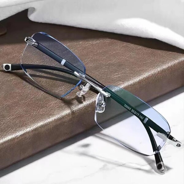 Klassnum Presbyopia Glasses - Rimless & Anti-Blue Light - Image 3