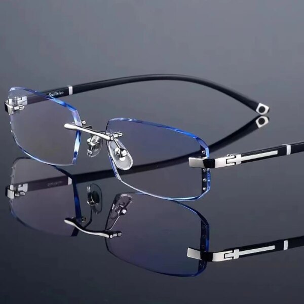 Klassnum Presbyopia Glasses - Rimless & Anti-Blue Light - Image 2