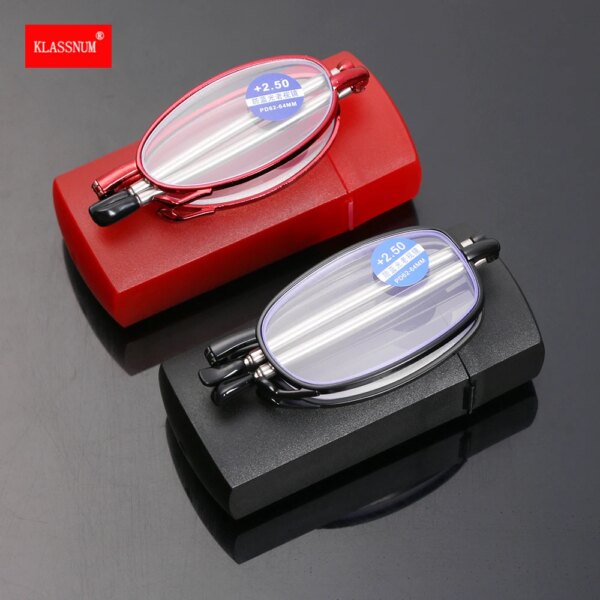 Small Frame Metal Reading Glasses for Women & Men