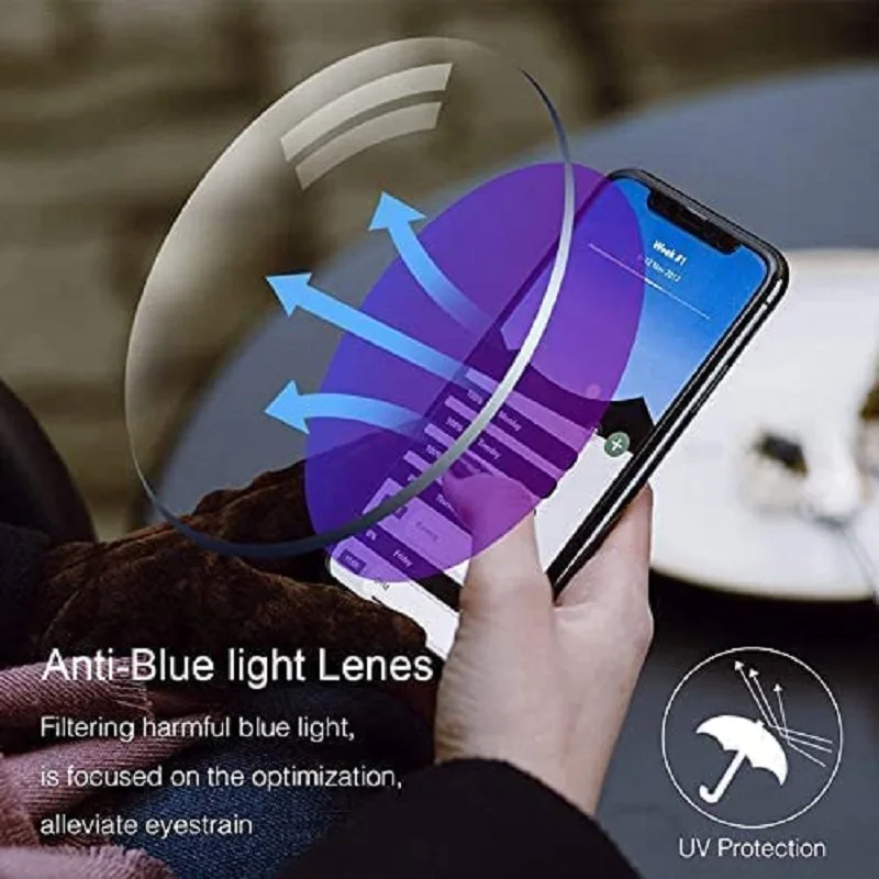 Smart Glasses with Automatic Adjustment Men Magnifying Glasses Reading Glases Women Anti-blue Light  +1.0-+4.0 Eyewear