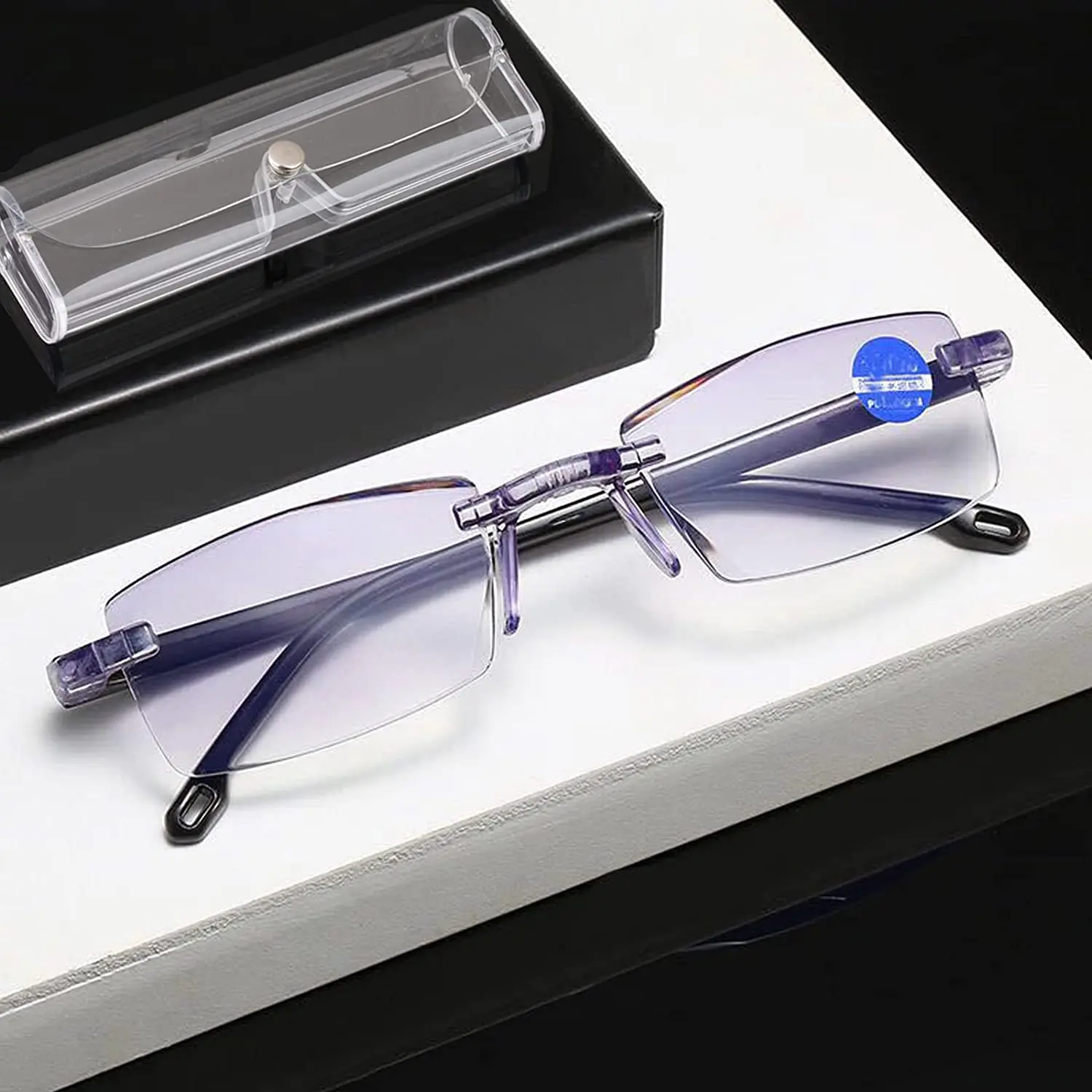 Smart Glasses with Automatic Adjustment Men Magnifying Glasses Reading Glases Women Anti-blue Light  +1.0-+4.0 Eyewear