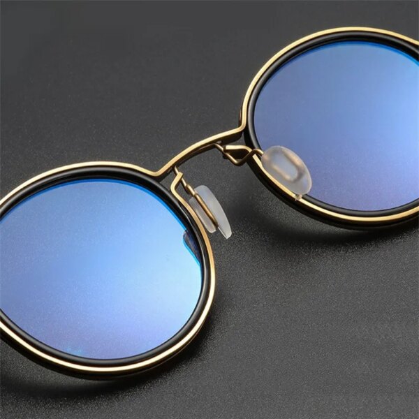 Anti-Blue Light Reading Glasses - Round Frame - Image 3