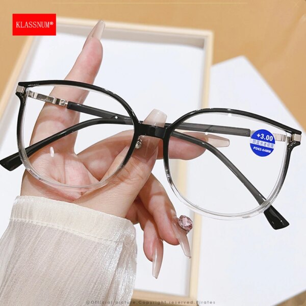 Large Reading Glasses with Glitter Frame - Image 5